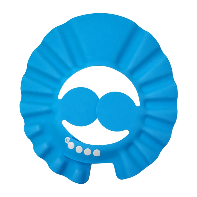 Waterproof Prevent Water Into Ear Adjustable Safe Baby Shower Cap Protect Soft Children Kid Shampoo Bath Wash Hair Shield Hat