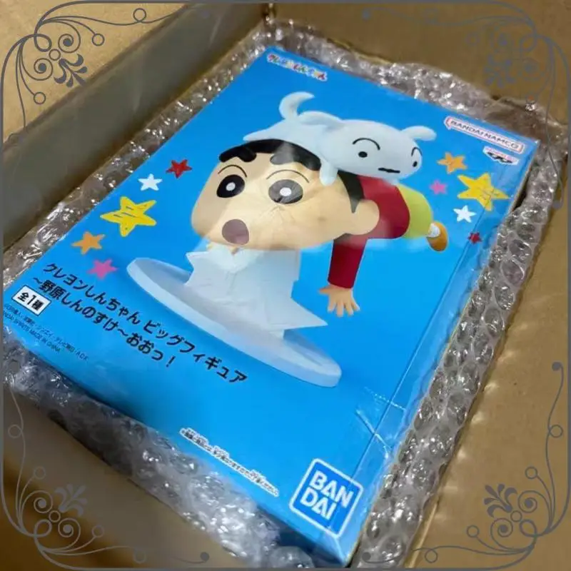 

Original Bandai BANPRESTO CRAYON SHINCHAN SOFVIMATES Nohara Shinnosuke Boochan Anime figure Model Toy Collections Gift