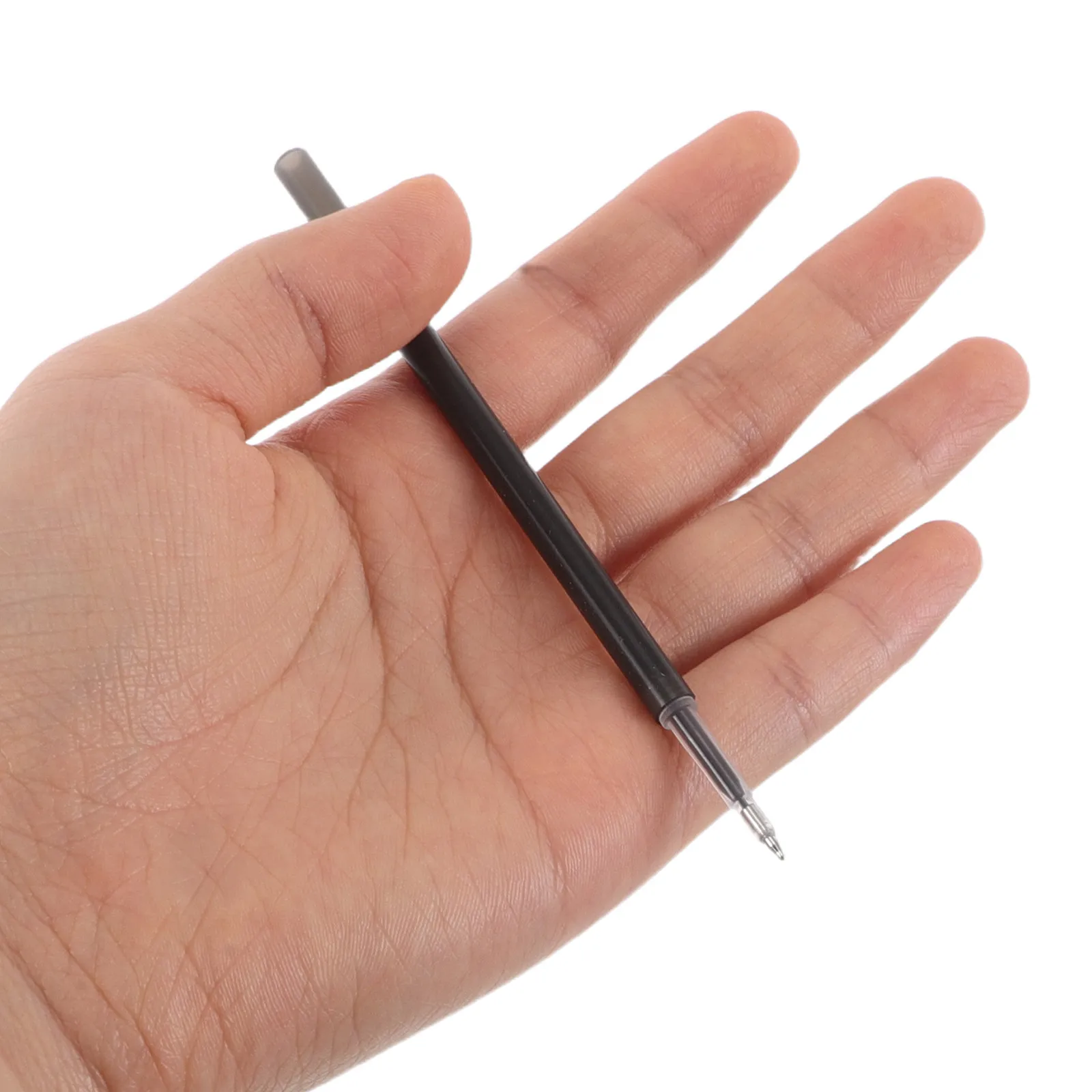 

100Pcs Fine Tip Erasable Pen Refills 0.5mm Heat Erasable Gel Ink Plastic Refills for Student Homework Journaling Drawing Clean