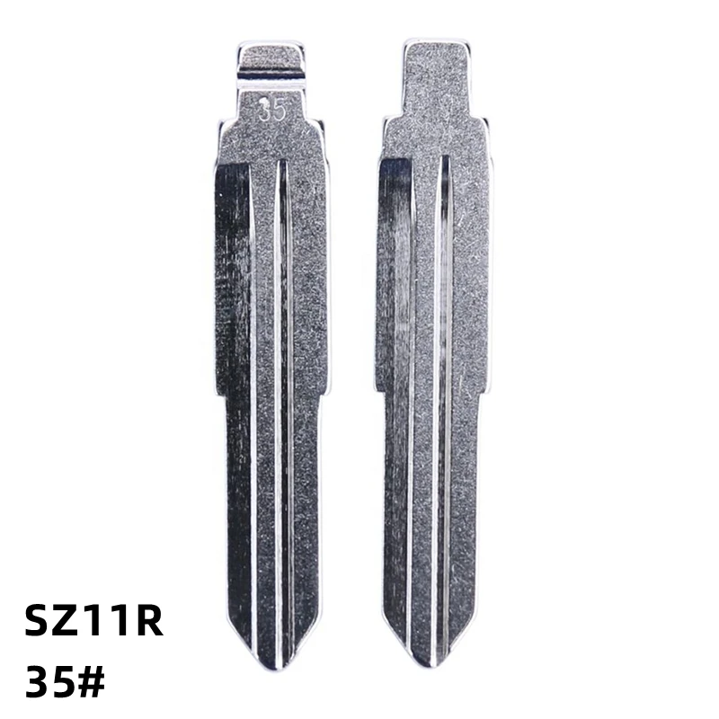 OEM 5Pcs 35# SZ11R Metal Blank Uncut Remote Key Blade For Suzuki Alto For Keydiy KD Xhorse VVDI JMD