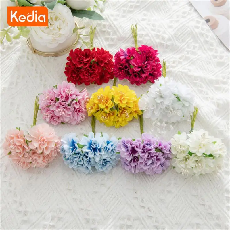 Natural Simulation Flower Handmade Gift Flower Realistic Atmosphere Party Flowers Easy To Clean Fresh Decorative Flower Flowers