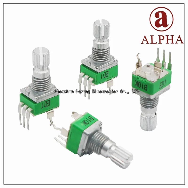 Taiwan aihua ALPHA ALPHA precise RD901F - 20 a 15 kf/B10K/B20K B50K/B100K potenziometro verticale a volume singolo asse 15 club