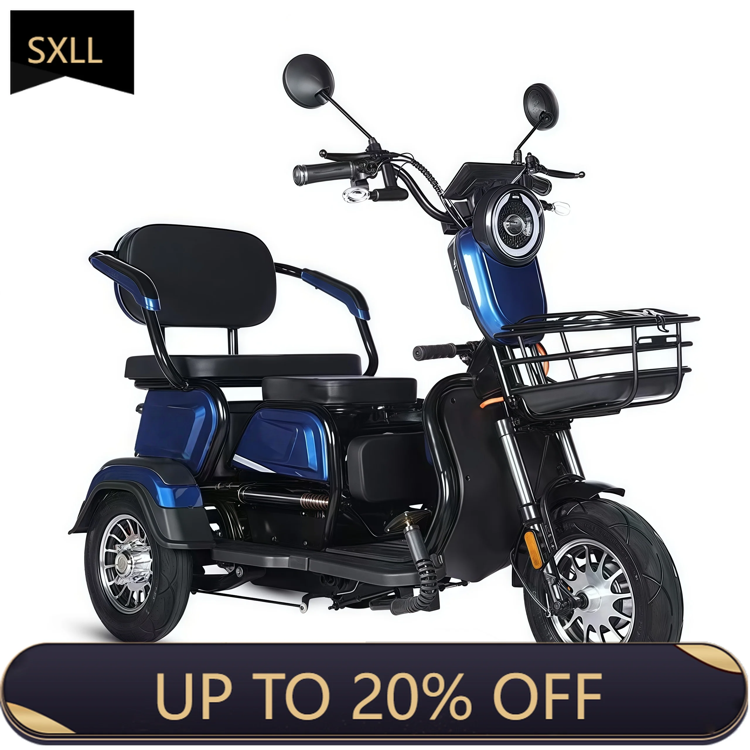 

SXLL Electric tricycle most popular series 70 km/h hot selling