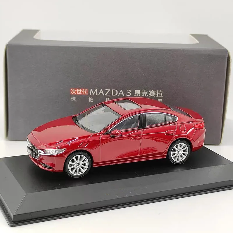 1/43 MAZDA Axela Coupe Legierungs-Sportwagenmodell, Druckguss-Metallfahrzeug, Hochsimuliertes Miniaturmodell, Sammlerstück, Geschenk