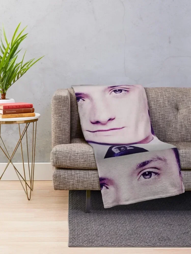 Josh Hutcherson Whistle Meme Throw Blanket Stylish Warm Blanket for Living Room Bedroom