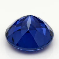 Royal Blue Round Shape Lab Grown Sapphire Charms Gemstones 3.0-9.0mm for Jewelry Making Materials Selectable AGL Certificate