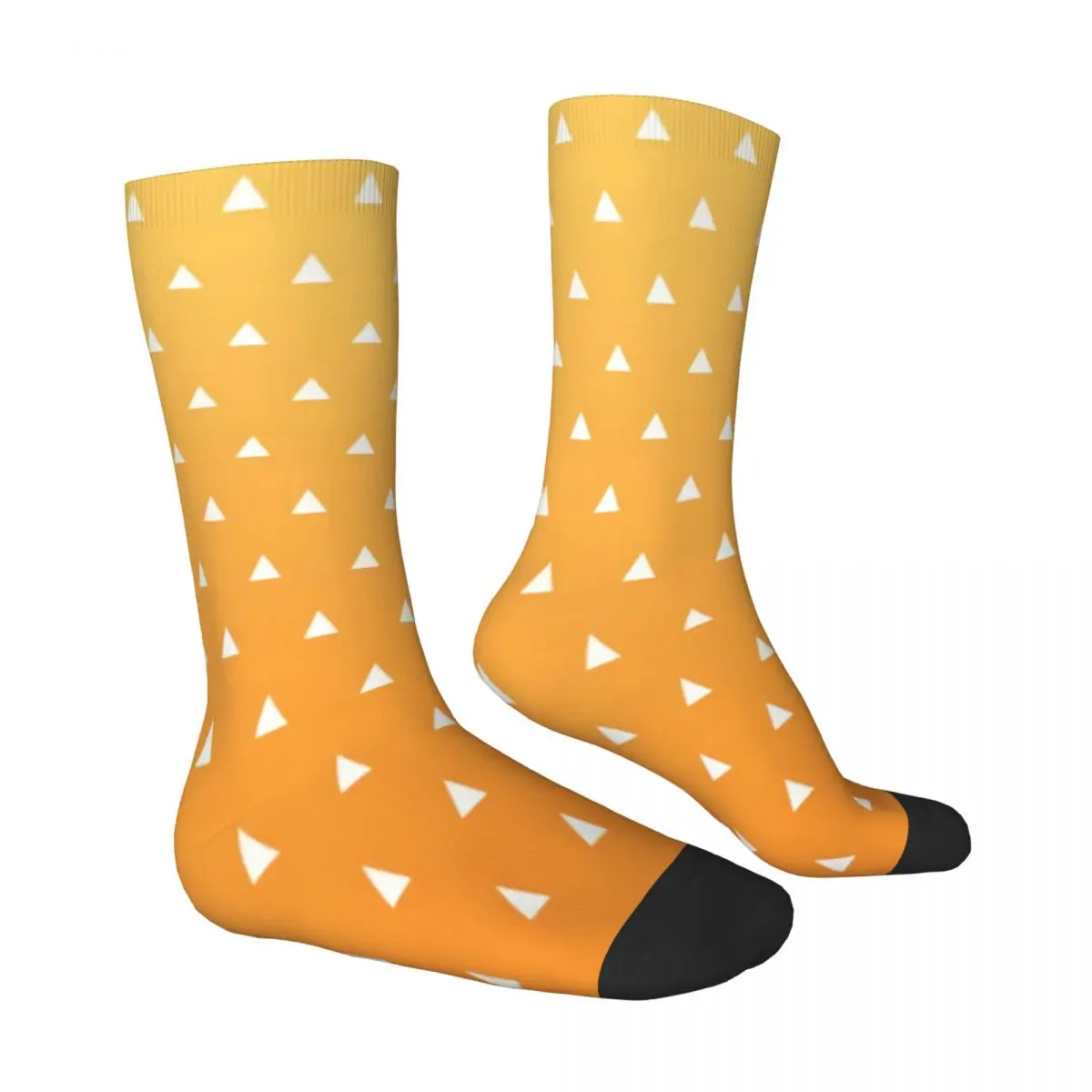 Zenitsu Agatsuma Socks Male Mens Women Summer Stockings Harajuku