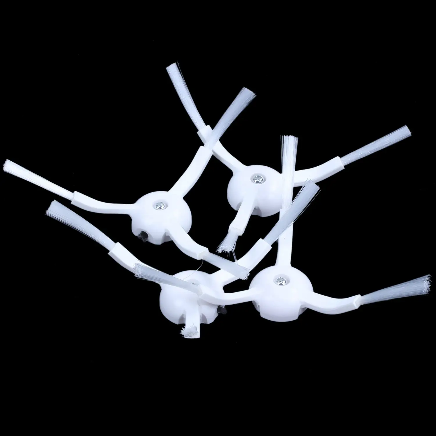 A01V-4Pcs فرشاة جانبية لشاومي Roborock S50 S51 مكنسة كهربائية 1 2 جهاز آلي لتنظيف الأتربة قطع غيار أطقم لا فلتر Hepa