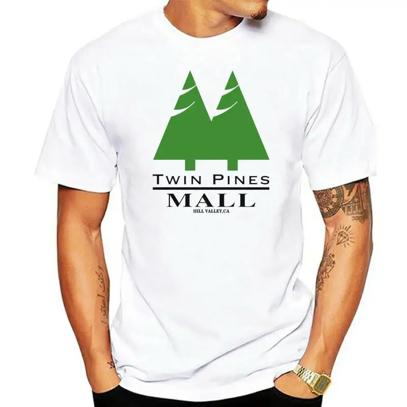 Twin Pines Mall Back To The Future Unisex T-Shirt All Sizes Colours Cotton Plus Size Tops Tee Shirt