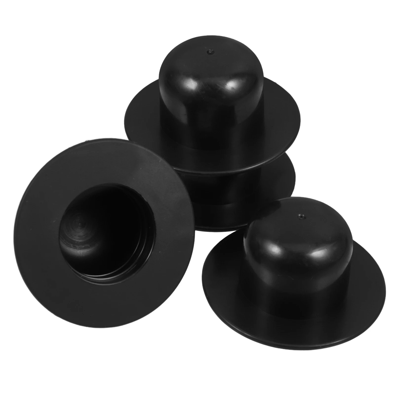 

4pcs Plugs Durable Pvc Swimming Replacement Stopper For Above Ground Non-Slip Pool Filter Drain Plug Compatible With Intex Pool