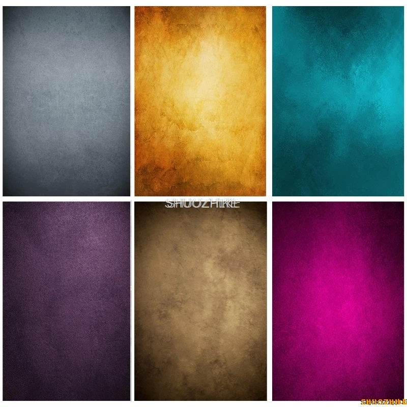 ZHUOZHIKE Gradiente Vintage Abstract Fotografia Sfondo Ritratto Foto Fondali Studio Puntelli ZLSY-31