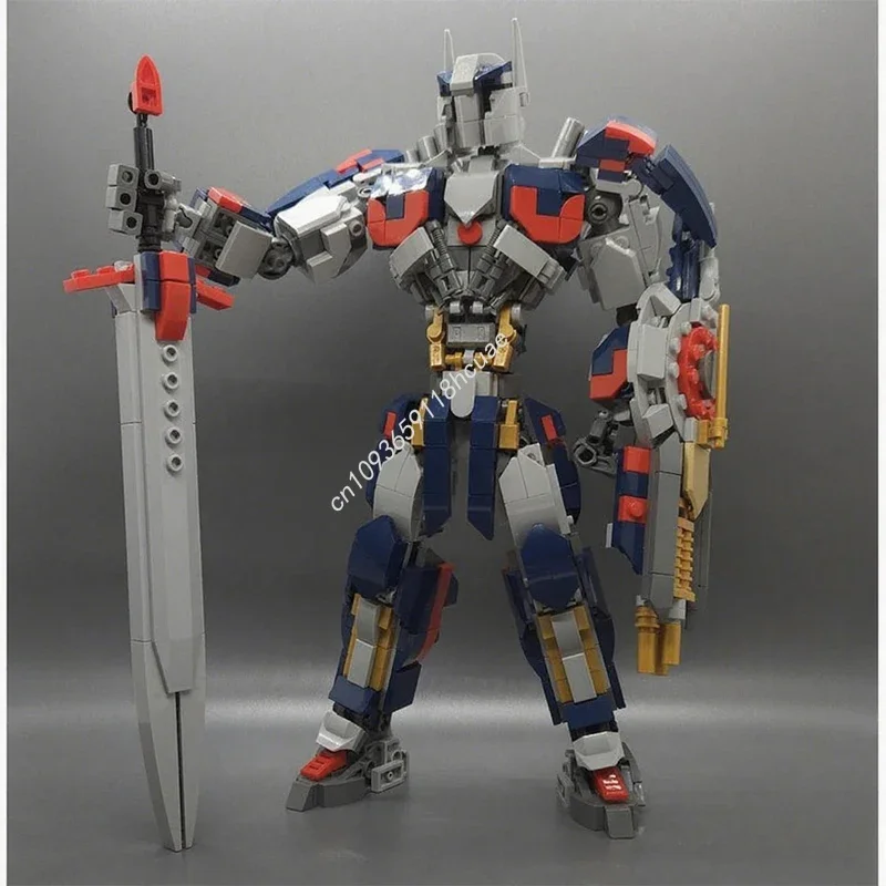 

726pcs MOC Optimuser Primes Age Of Extinction Nan Challenging Assembly Project DIY Building Blocks For Skilled Hobbyists