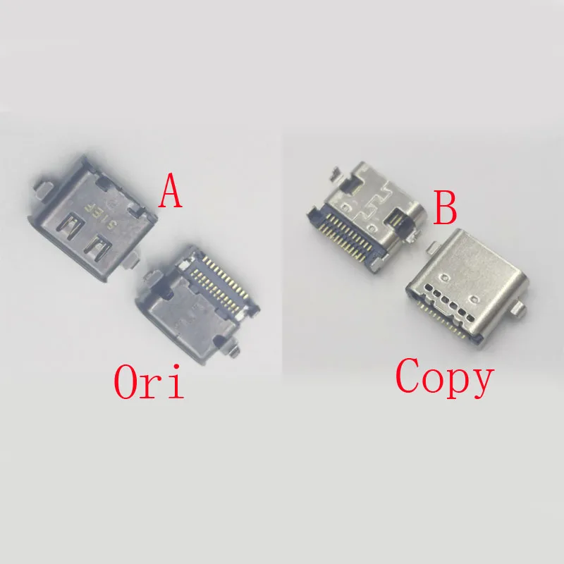 1-10Pcs USB Charger Charging Dock DC Connector Plug Type C For Dell Latitude 5000 5500 Lenovo ThinkBook 13S 14s G2 ITL ARE 2021