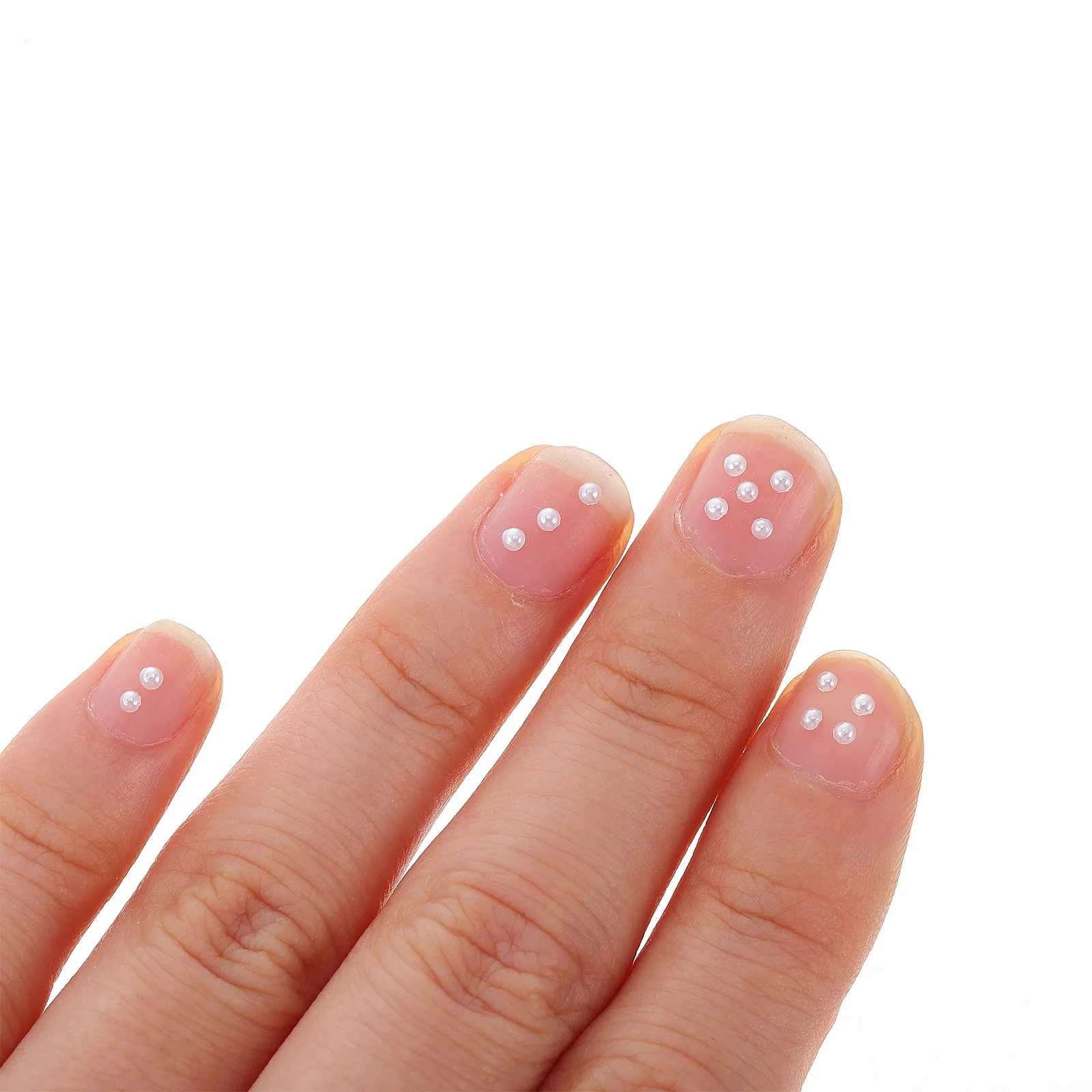 10000Pcs Nail Art Plastic Charms Elegant Pearl Nail Ornaments Fine Craftsmanship DIY Manicure Supply for Women Girls