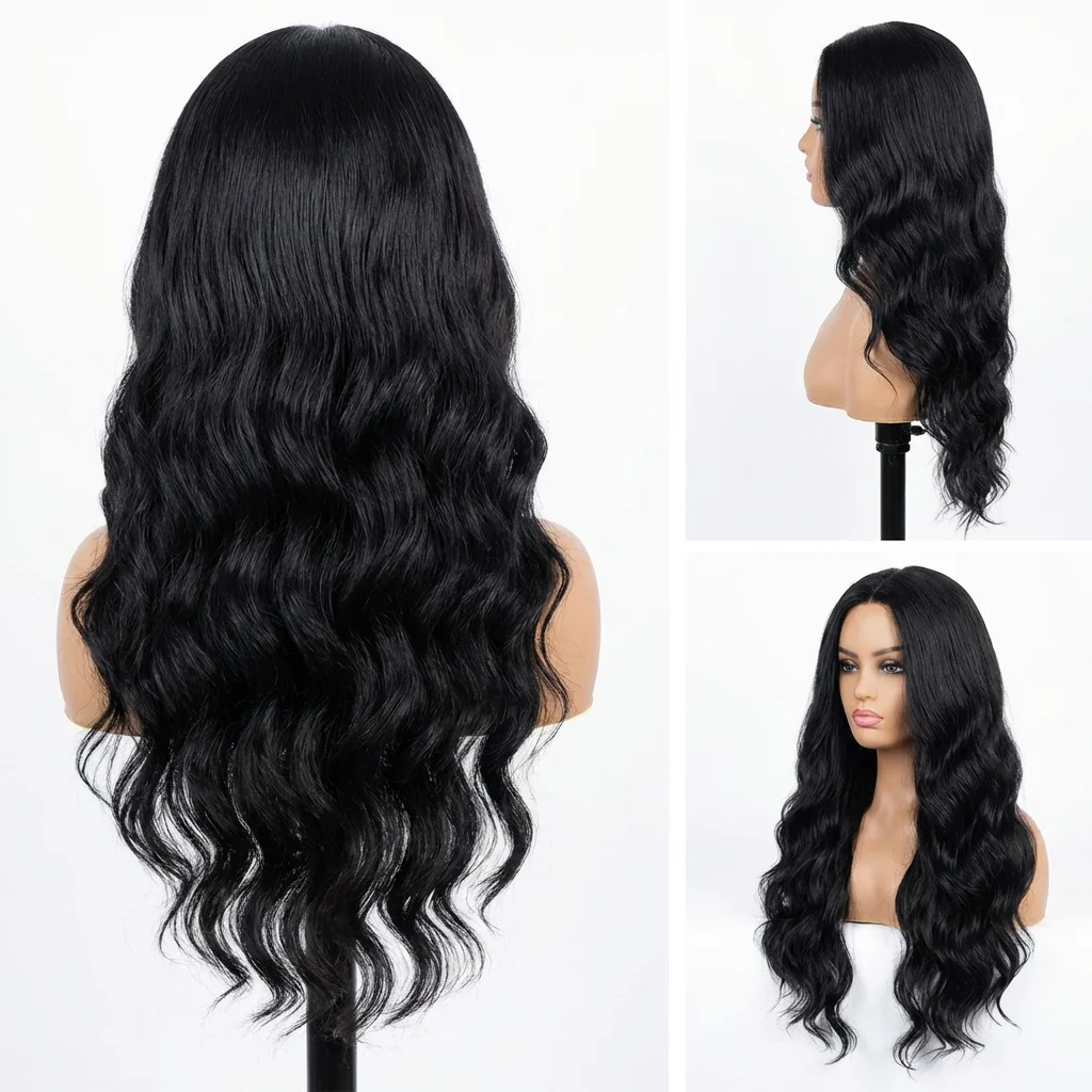 

Новинка: Длинный кудрявый парик 26 дюймов из высококачественного синтетического волокна для вечеринок, косплея и повседневного использования