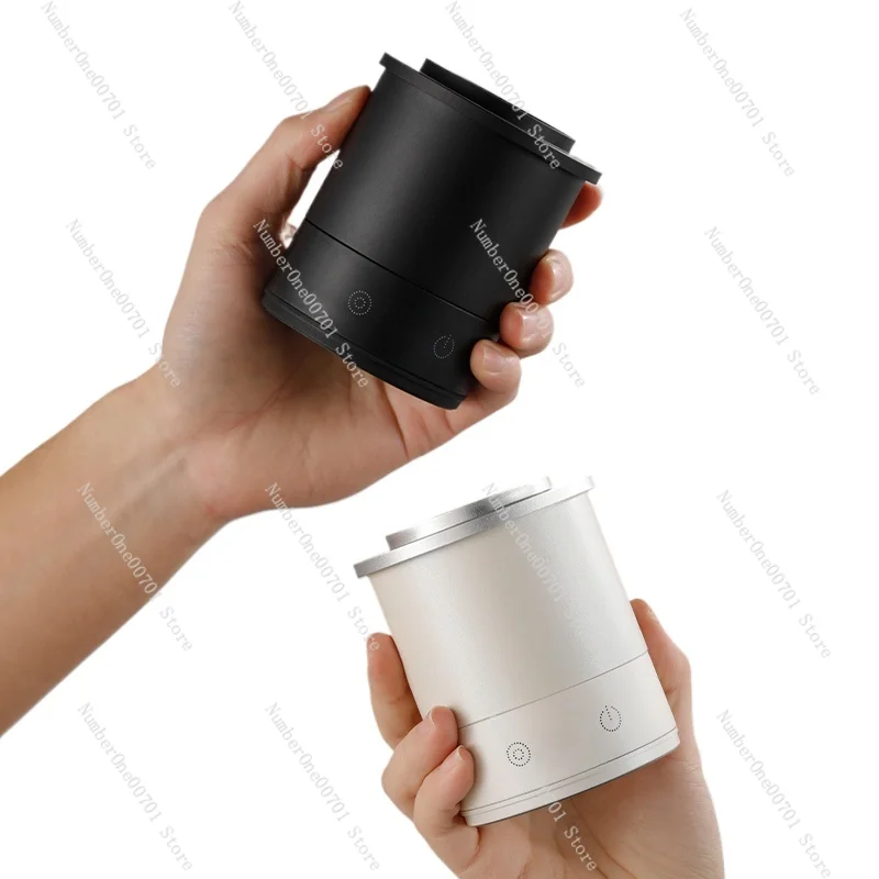 Hand-Made Italian Coffee Electronic Scale 58mm Grinding Powder Dispenser with Scale Connecting Powder Cup Devices