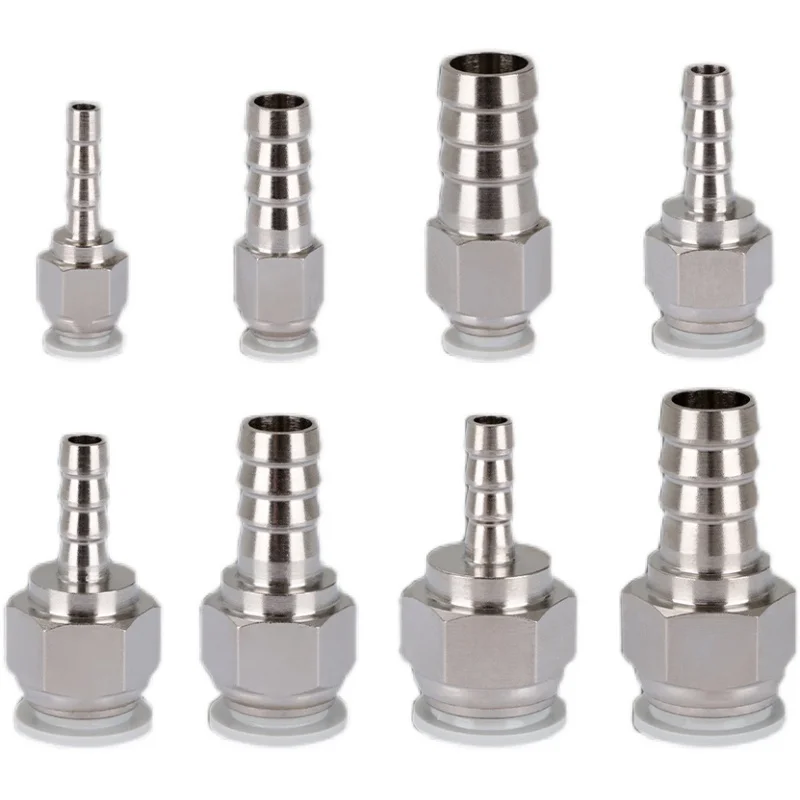 

4, 6, 8, 10, 12-19 мм, вставной вставной к 4–19 мм, шланговый штуцер, латунный никелированный фитинг, переходник для переноса, муфта для дома и сада