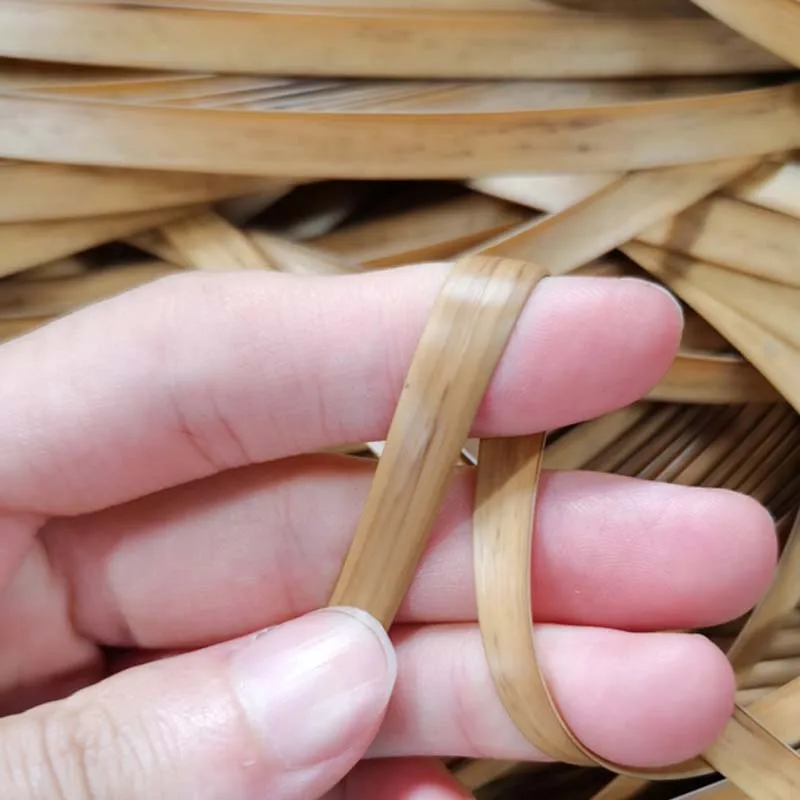 10 Meters Imitation Wood Color Plastic Rattan Handmade Weaving Material For Furniture Chair Table Repair Decoration