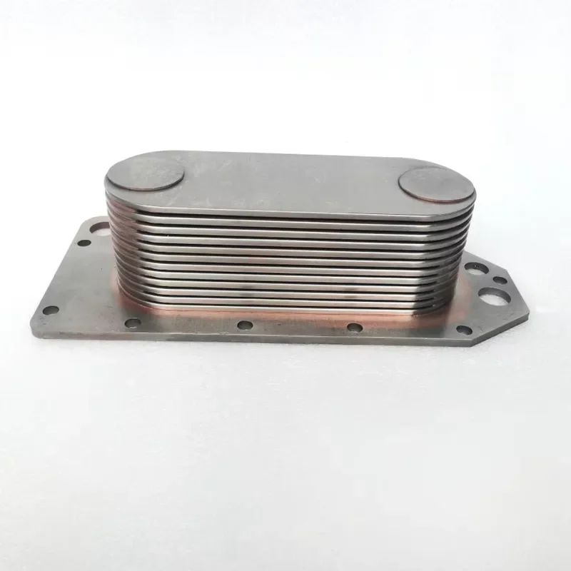 Oil Cooler 3918175 Cooling System Spare Part For Cummins 6CT Marine Diesel Engine