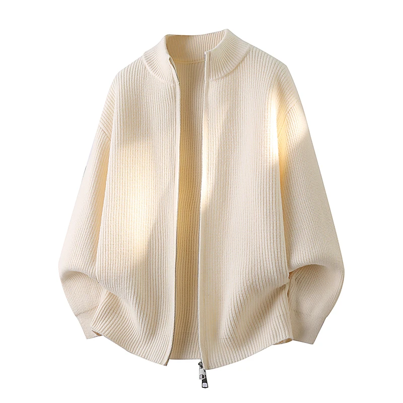 Autumn Winter Trendy Cardigans for Men Simple Versatile Trendy Loose Knitwear Versatile Casual Sweaters