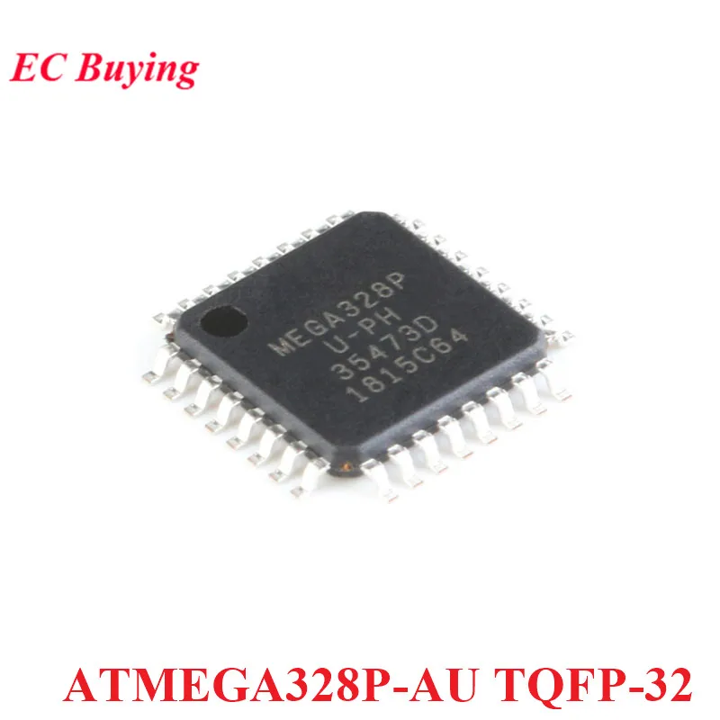 ATMEGA328P-AU ATMEGA328-AU ATMEGA328P MEGA328-AU TQFP-32 SOP32 Microcontroller AVR 32K Flash Memory New Original IC