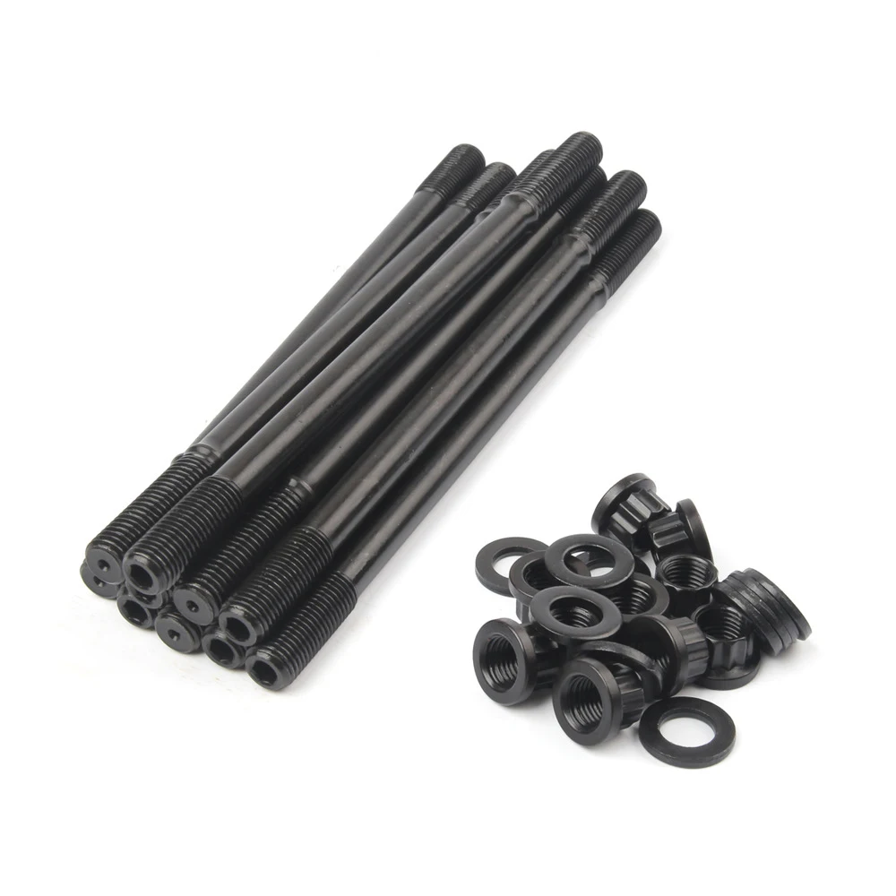DHBH For ARP 208-4303 Head Studs Pro Series Point Head For Honda 1.8L B18C1 B18C5 B20V Kit
