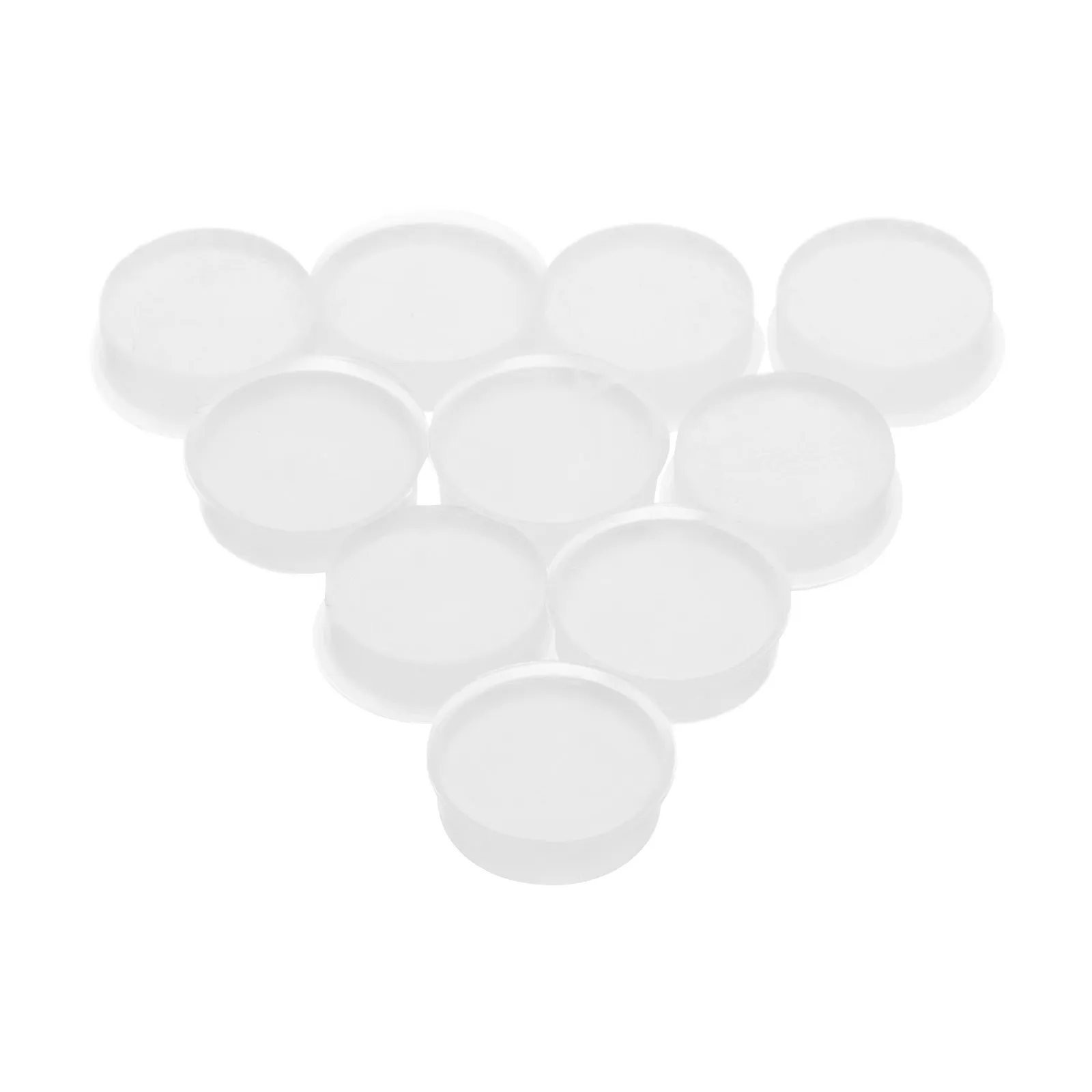 10Pcs White Silicone Flute Key Plugs Hole Covers Flute Repair Accessories Musical Instrument Parts Plug
