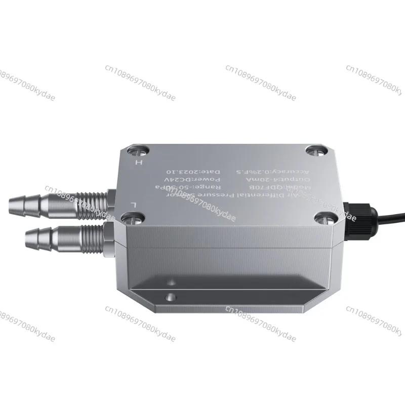 Wind 4-20mA 0-10V 50pa 10kpa 1Kpa Pressure Sensor Transmitter  100pa Differential Pressure Transmitter  RS485
