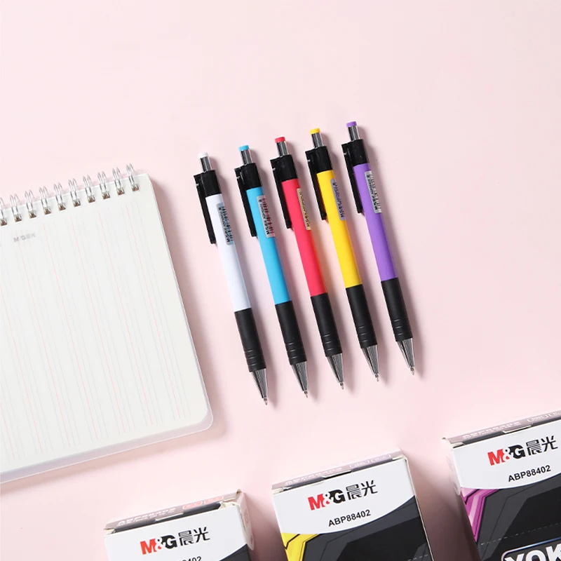 

Ручка шариковая M&G, 8/16 шт., 0,7 мм, черные/синие чернила, для подписи, офисные принадлежности, канцелярские товары, школьные принадлежности, подарок