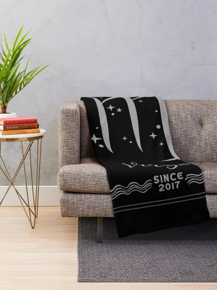 Sign Virgo, since 2017 Throw Blanket Luxury Brand Loose Blankets