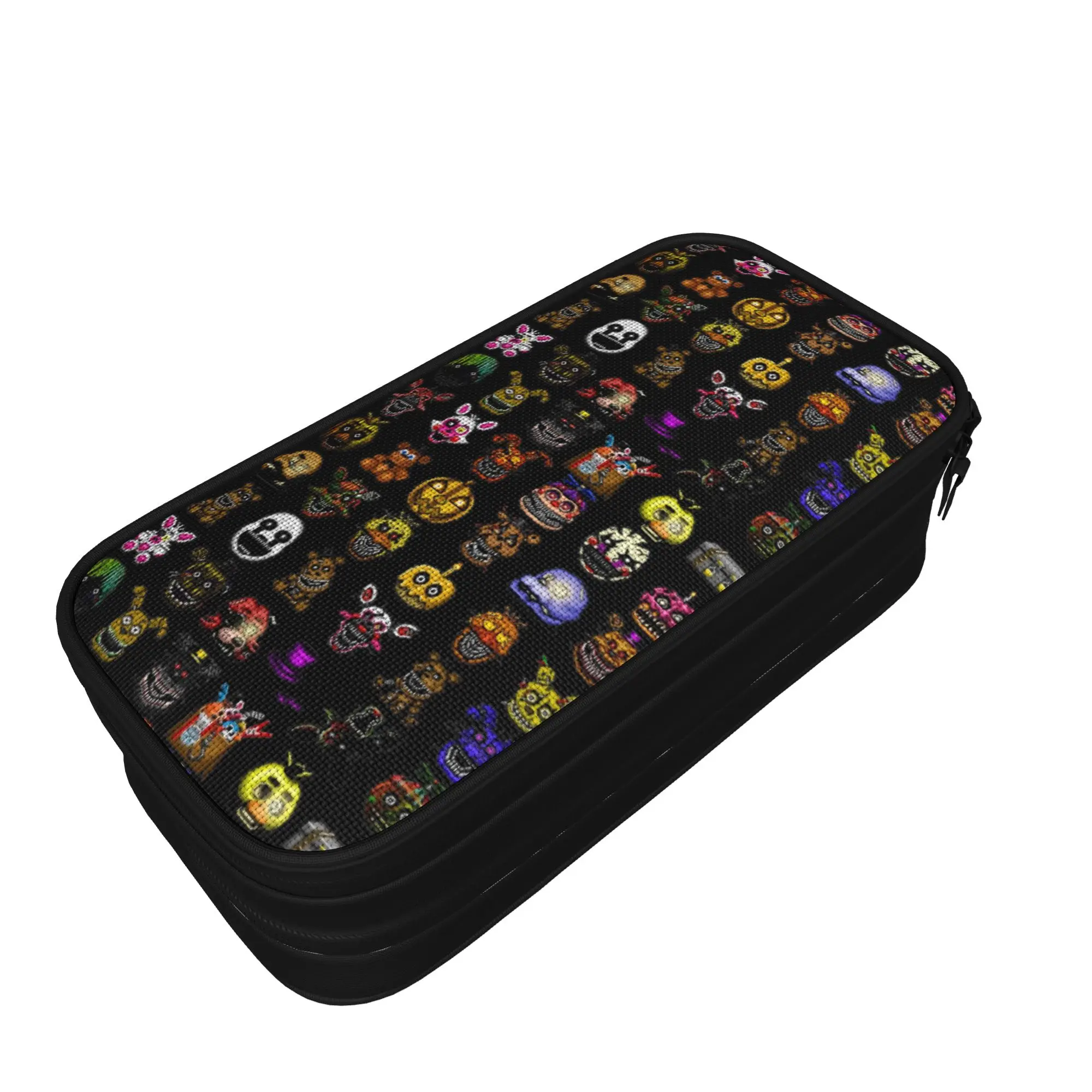 Creative Freddyed Bonnie Game Fazbear Pencil Case  Pencil Pouch for Student BagGift Stationery,