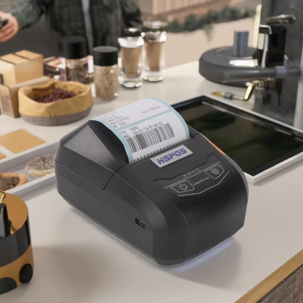 ATU&UTVWholesale Price HSPOS 2inch Thermal Receipt Portable for Printer 58mm Label Sticker for Retail Use in Stock