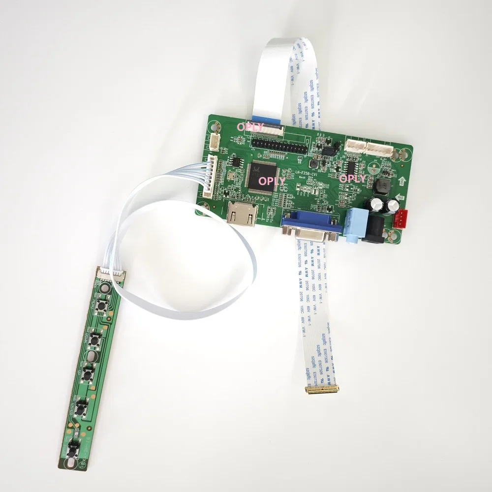 

Kit for NT116WHM-N44 NT116WHM-N11 NT116WHM-N31 11.6" 1366×768 HDMI-Compatible VGA Audio DIY LED Screen EDP Controller Board
