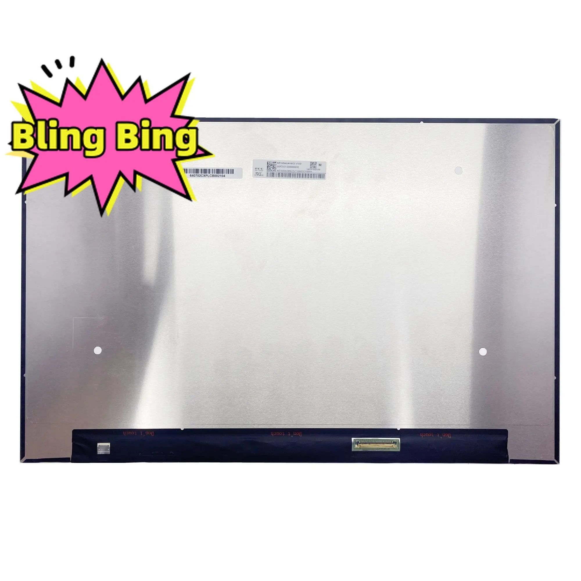 

NE160WUM-NX2 NX6 16,0 дюймов 1920 × 1200 матричная панель для замены ЖК-экрана ноутбука