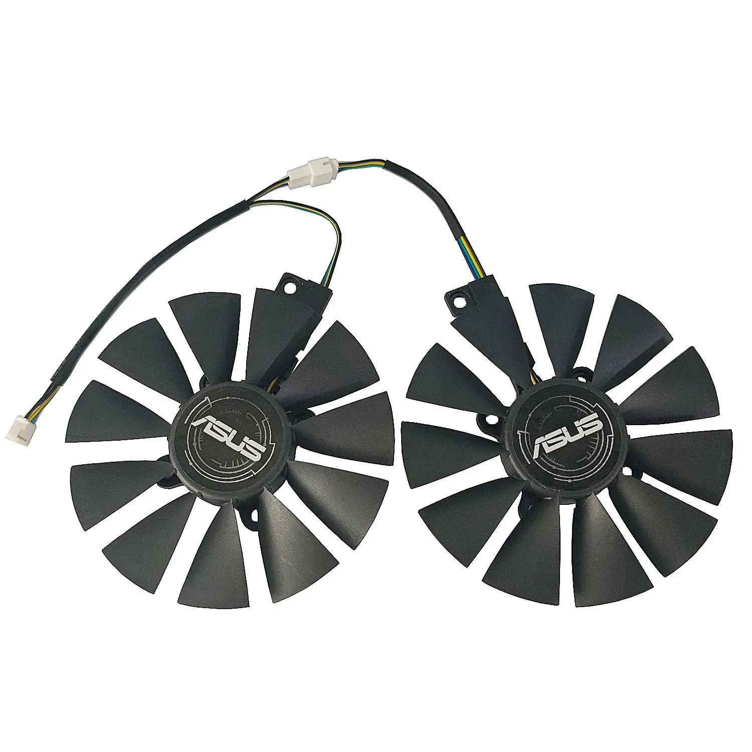 Novo 1 lote 87mm pld09210s12hh t129215su gtx 1070 1080 gpu ventilador, para asus rx 570 480 gtx 1070 1080 placa de vídeo ventilador de refrigeração