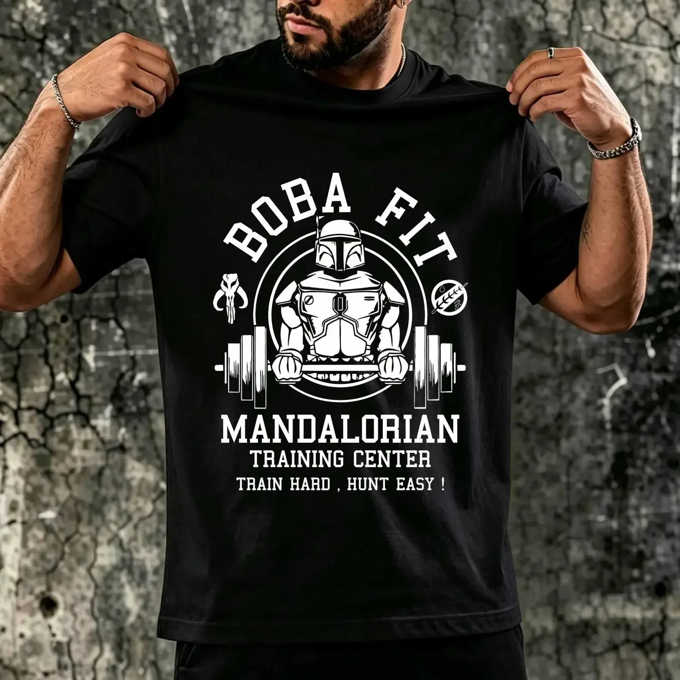 washed T Shirt Boba FiT olive cult fun funny gym training vintage Washed Top For Everyday Wear Breathable homme Stylish fashion