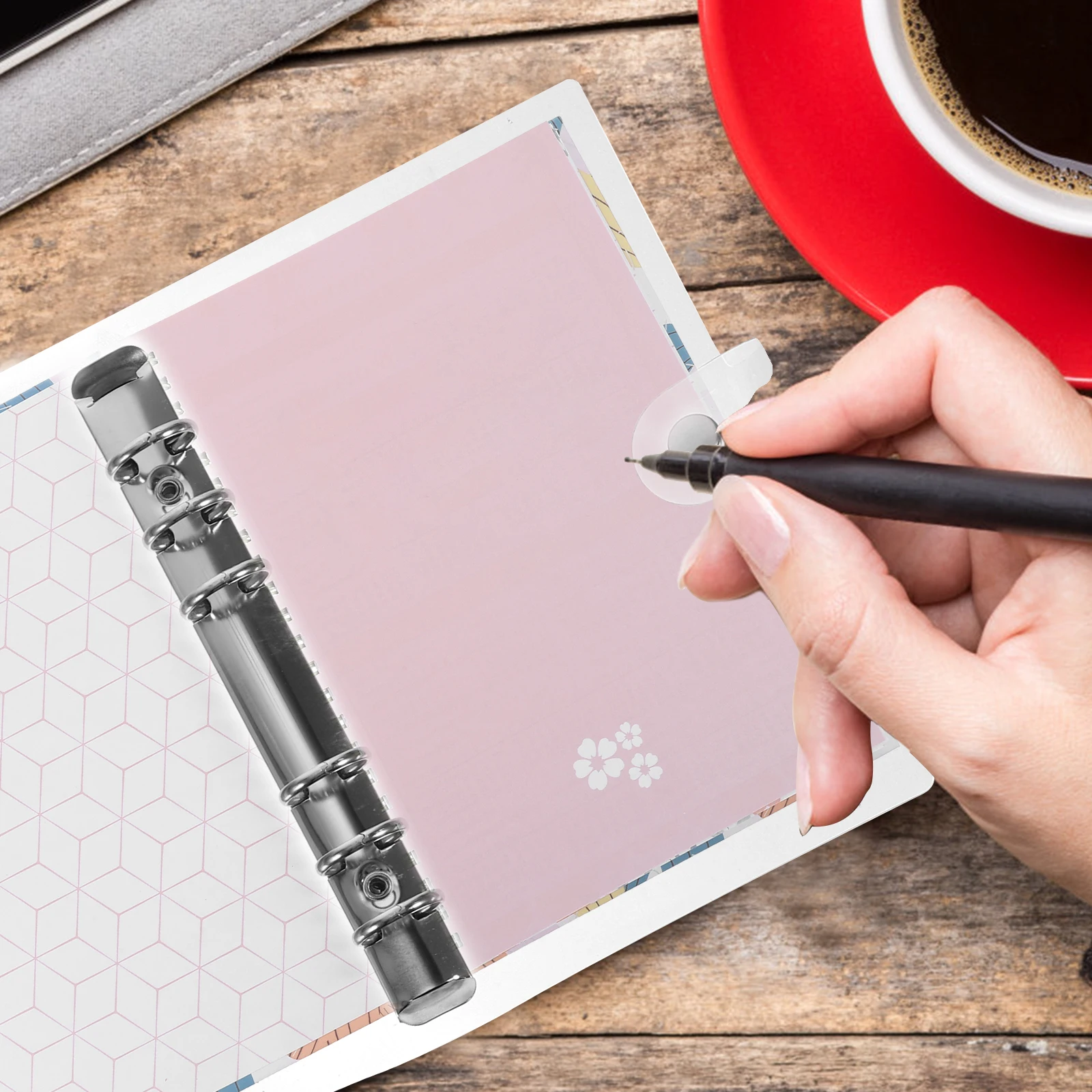 

3 Pcs PVC Transparent Binder Covers A6 Simple Notebook Shells Dustproof Lightweight Anti Slip Clear Folder Study Notes