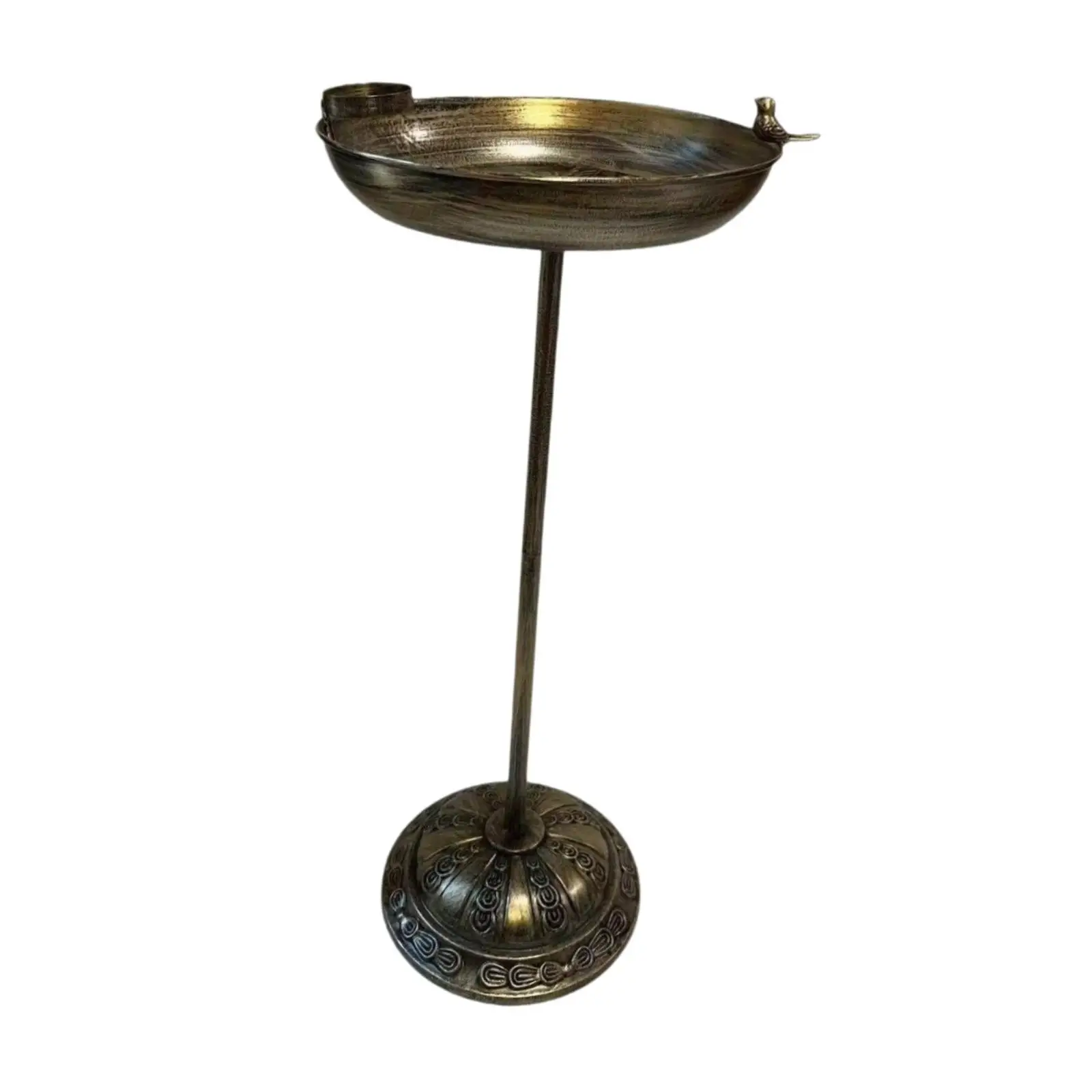 

Garden Bird Bath Feeder Bowls Housewarming Gift Lightweight Rustic Outdoor Bird Bath Birdbaths for Yard Courtyard Lawn Garden