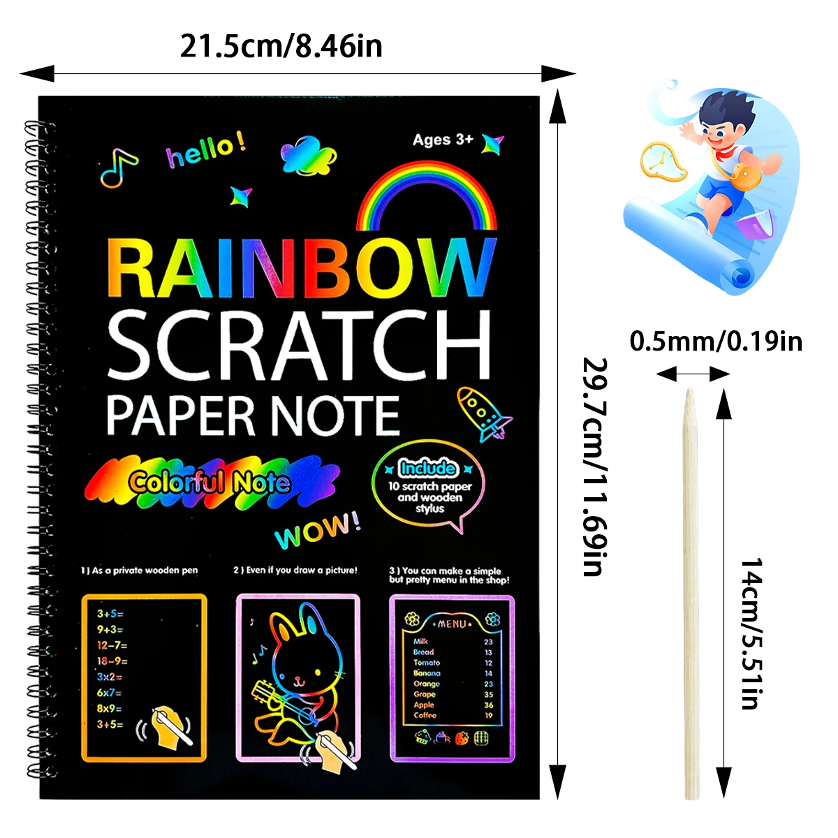 A graffiti paper craft that enhances brain imagination, exercises hand eye coordination and color perception. Art Enlightenment