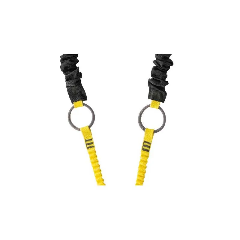 reverse snap connection ring plus built-in potential energy absorber double cable