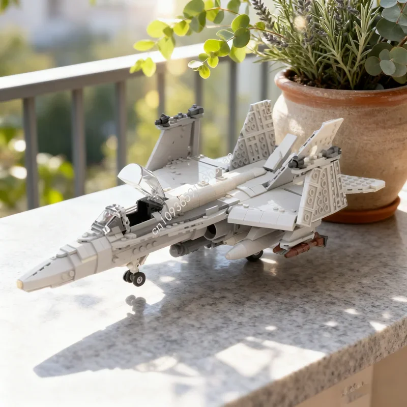 

935pcs MOC McDonnell Douglas F Hornet Creator Model Building blocks Assemble toys DIY creative Christmas gift idea Brick Kids