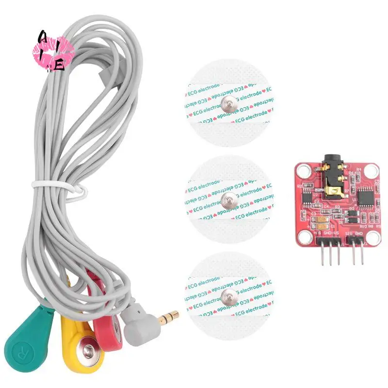 A11E-Muscle Signal Sensor Emg Sensor Controller Detects Muscle Activity For Arduino Development Board For Wearable Devices