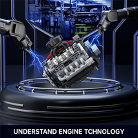 Mini V8 Engine Kit Running Teenagers Physics Science Experiment Model Great Gift For Kids And Adults