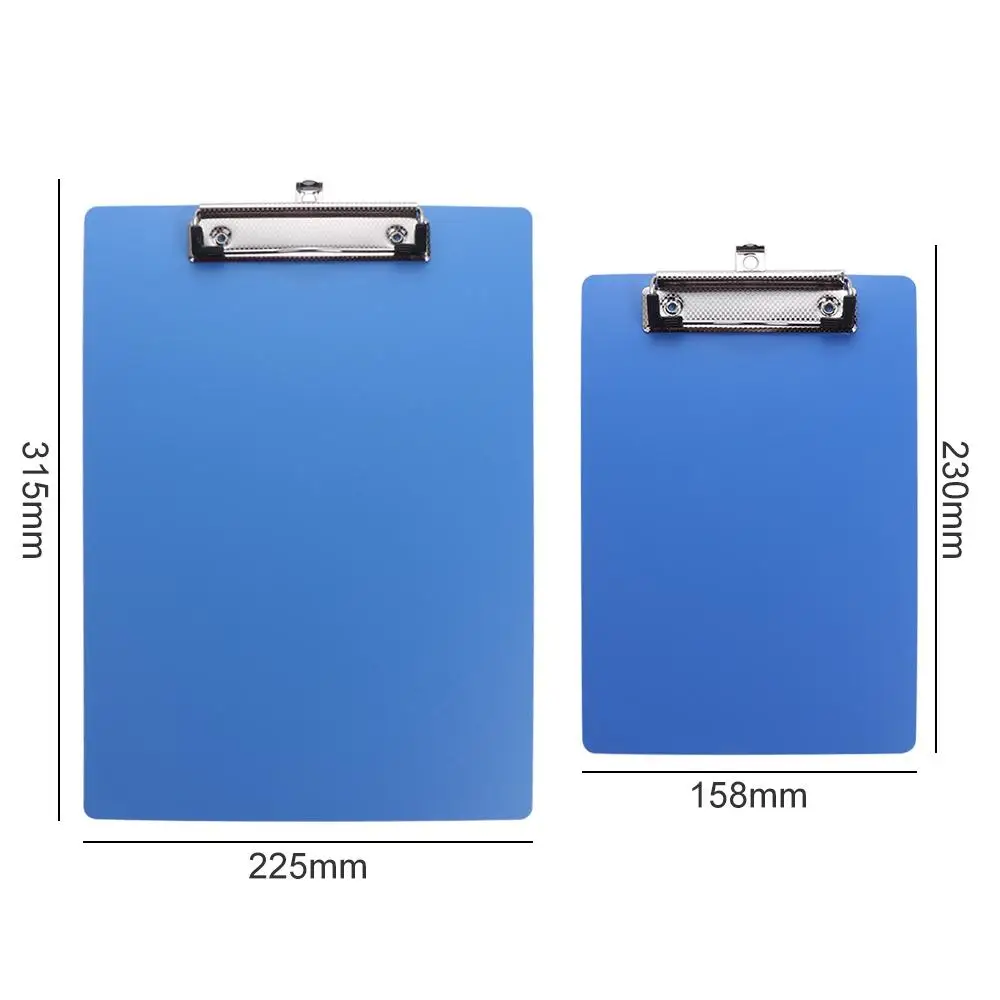 With Low Profile Gold Clip A4 Writing Clipboard Writing Sheet Pad Document Folder A4 Paper Organizer Writing Pad Writing Tablet
