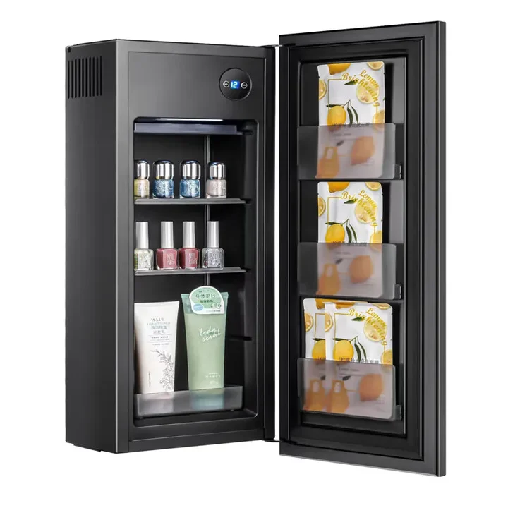 

Imported quality beauty refrigerator embedded refrigerator cosmetics skin care products lipstick mask storage cabinet