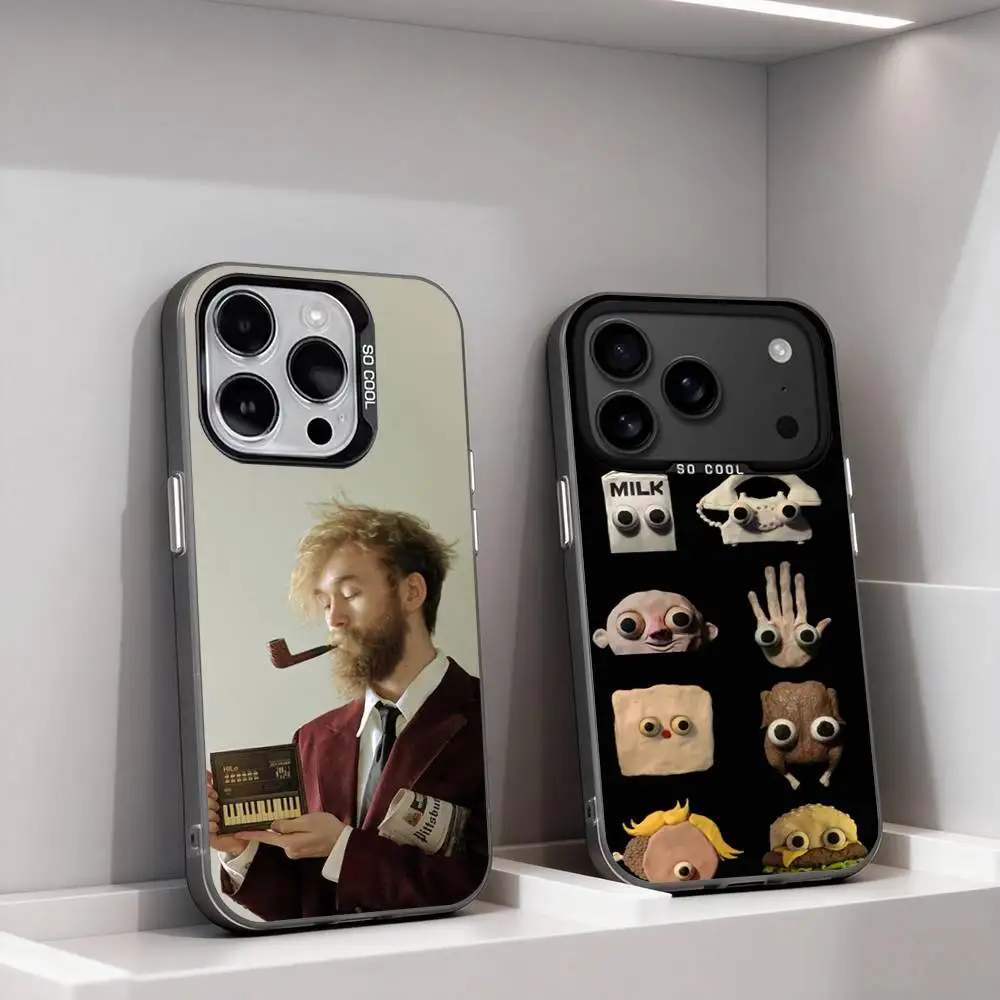 

J-Jack Stauber Album For iPhone 17,16,15,14,13,12,11,Pro,Max,Plus,E,Air,Mini Anti Fall Black Matte Hard Bumper Phone Case