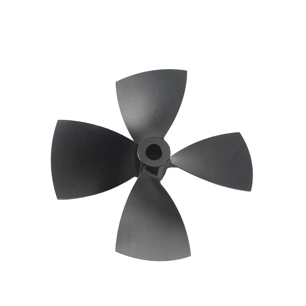 FATJAY RC  boat metal 4-blade propeller 8mm inner diameter 110mm outer diameter all aluminum alloy CNC machining for ECO boat