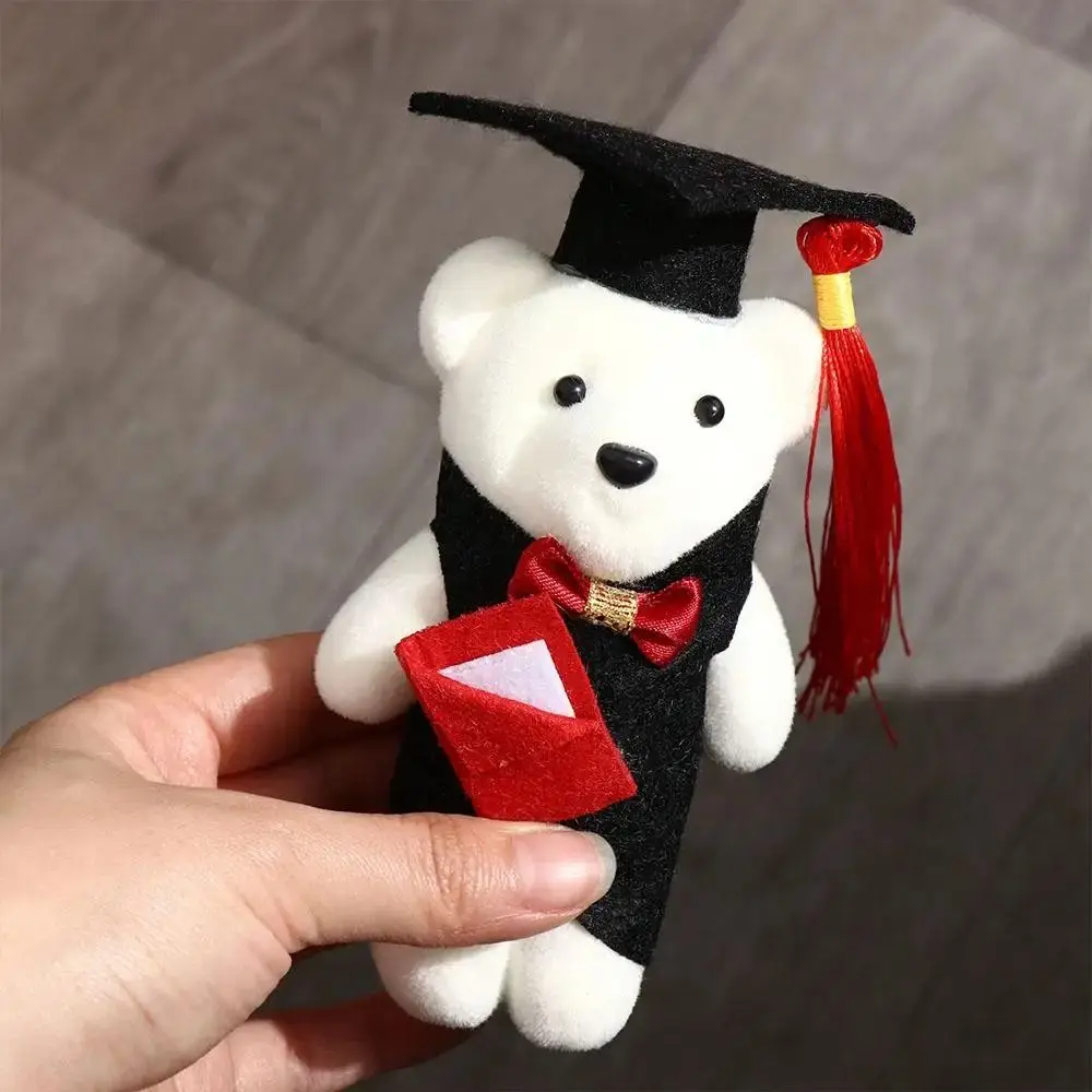 10 pcs/set Graduation Season Graduation Bear Celebrate Party Foam Bear Mini Bear Flower Bouquet Graduation Ceremony Animal