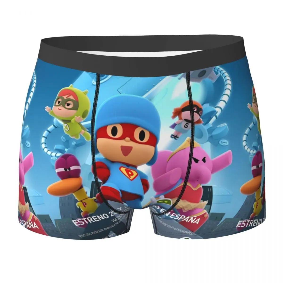 

Plush Dolls P-POCOYO Underwear Males Boxer Brief Breathable Boxershorts Hot Sale Pattern Oversize Underpants