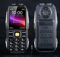 Low Price Rough Phone Big Battery Push-Button Quick Call 3 Sims Loud Speaker Two Torch GSM 2G Large Display Durable Senior Phone